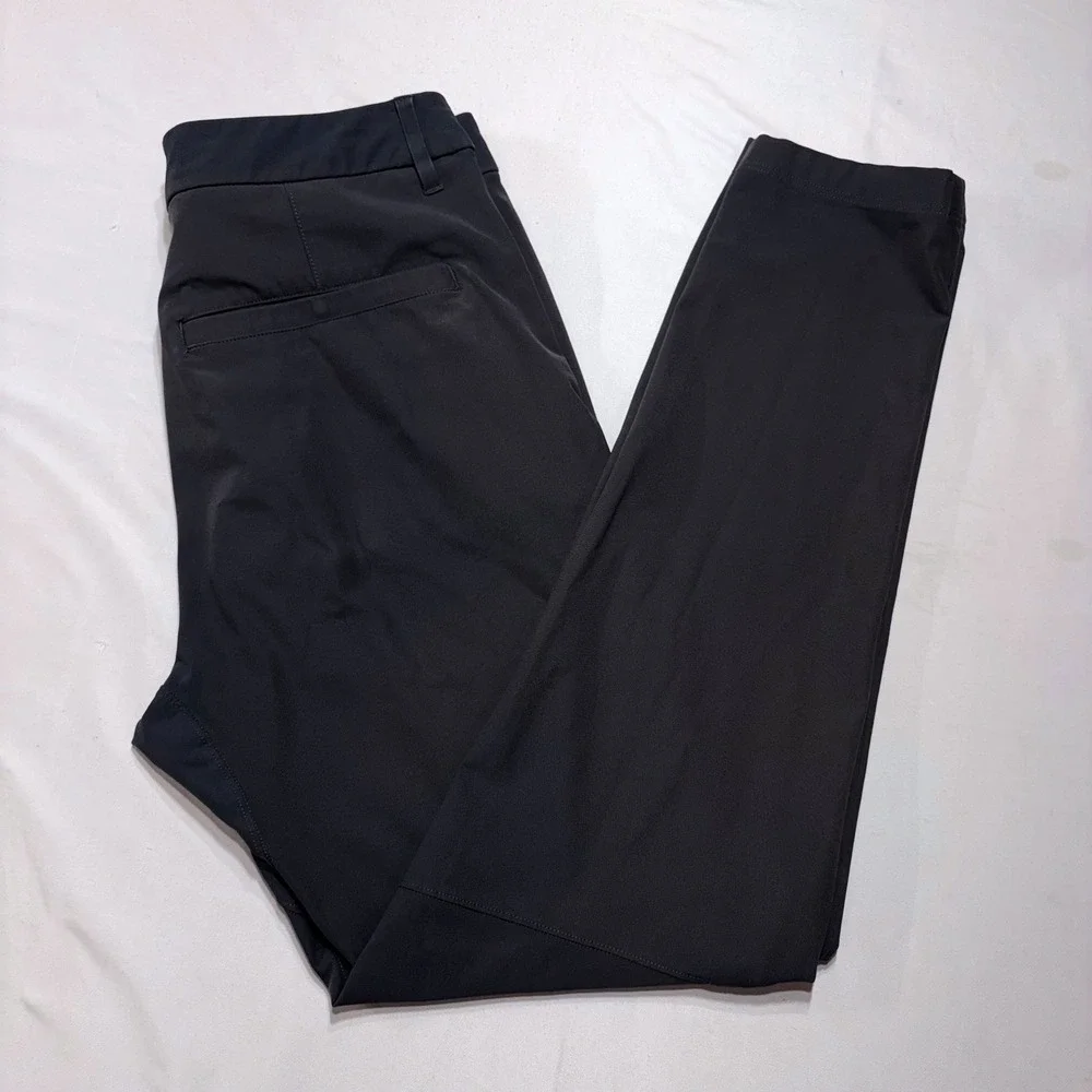 Lululemon Commission Pant Slim Mens 30 Charcoal Grey Tech Stretch Commuter Pants